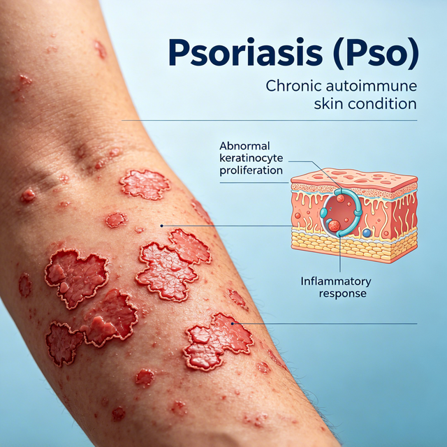 Modelle f&uuml;r Nagetier-Psoriasis (Pso).