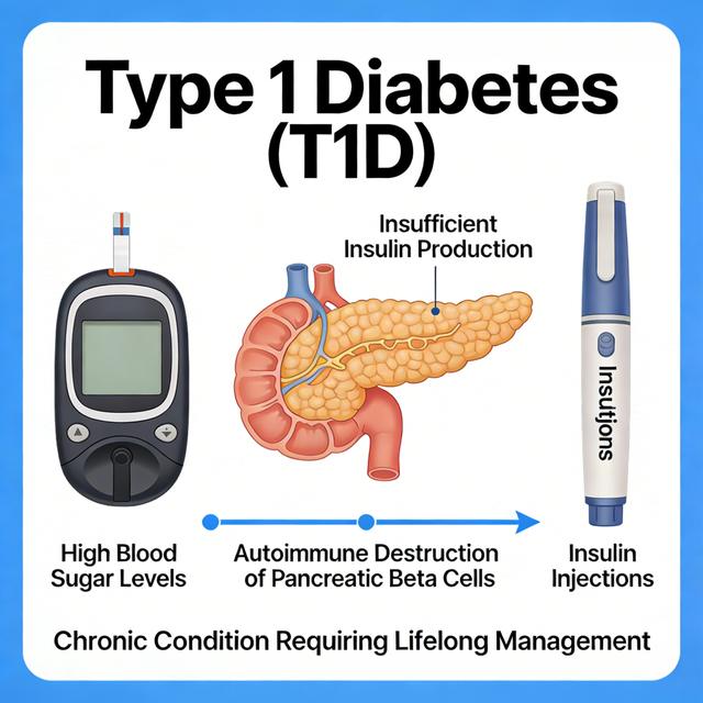 ماؤس کی قسم 1 ذیابیطس (T1D) ماڈل