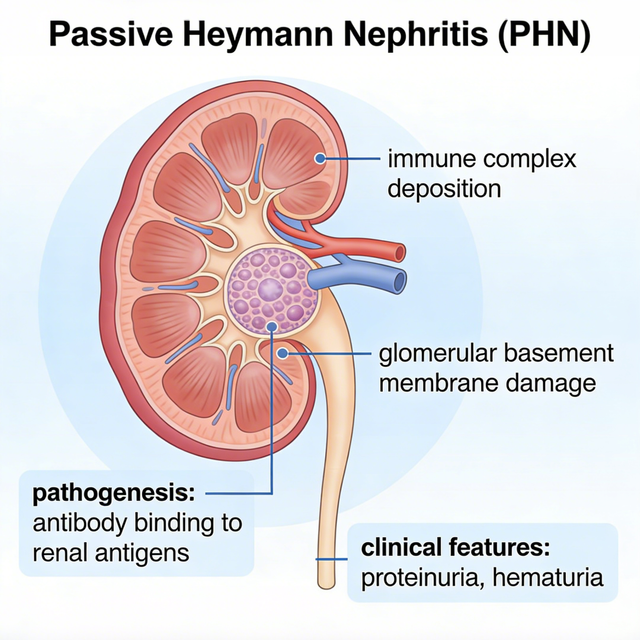 Mod&egrave;les de n&eacute;phrite de Heymann passive (PHN) et de fibrose r&eacute;nale UUO chez le rat