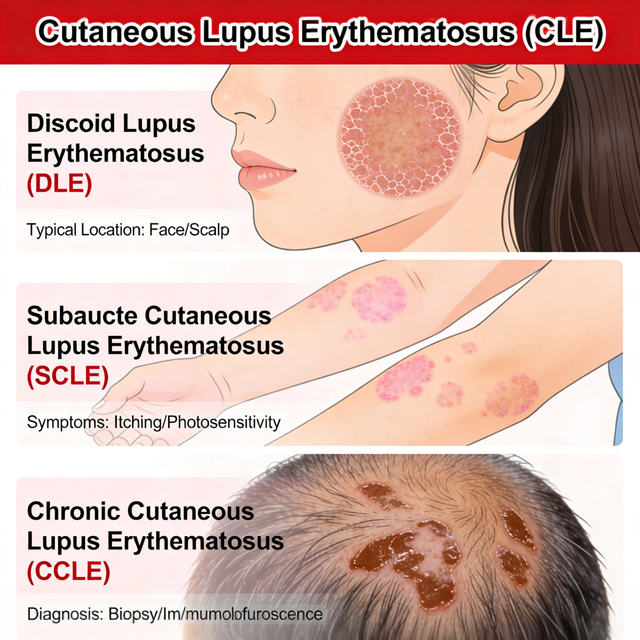 Aina za NHP Cutaneous Lupus Erythematosus (CLE).