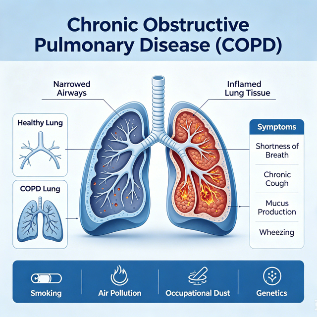 مدل های بیماری انسداد مزمن ریه جوندگان (COPD).